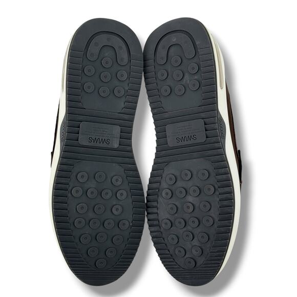 Swims Men's Breeze Penny Hybrid Loafer Slip On Shoes Size 8 Brown Suede Trim - Picture 9 of 9
